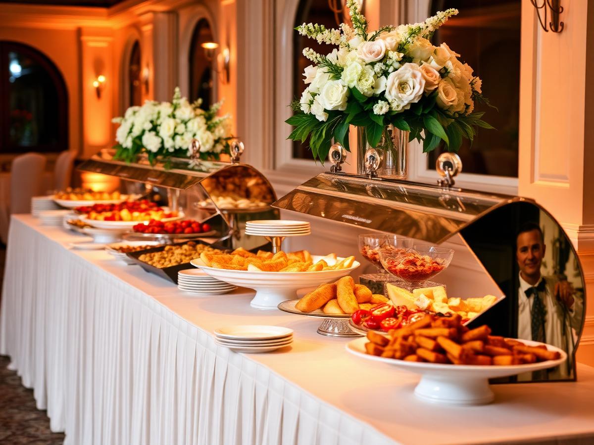 Hochzeits-Buffet